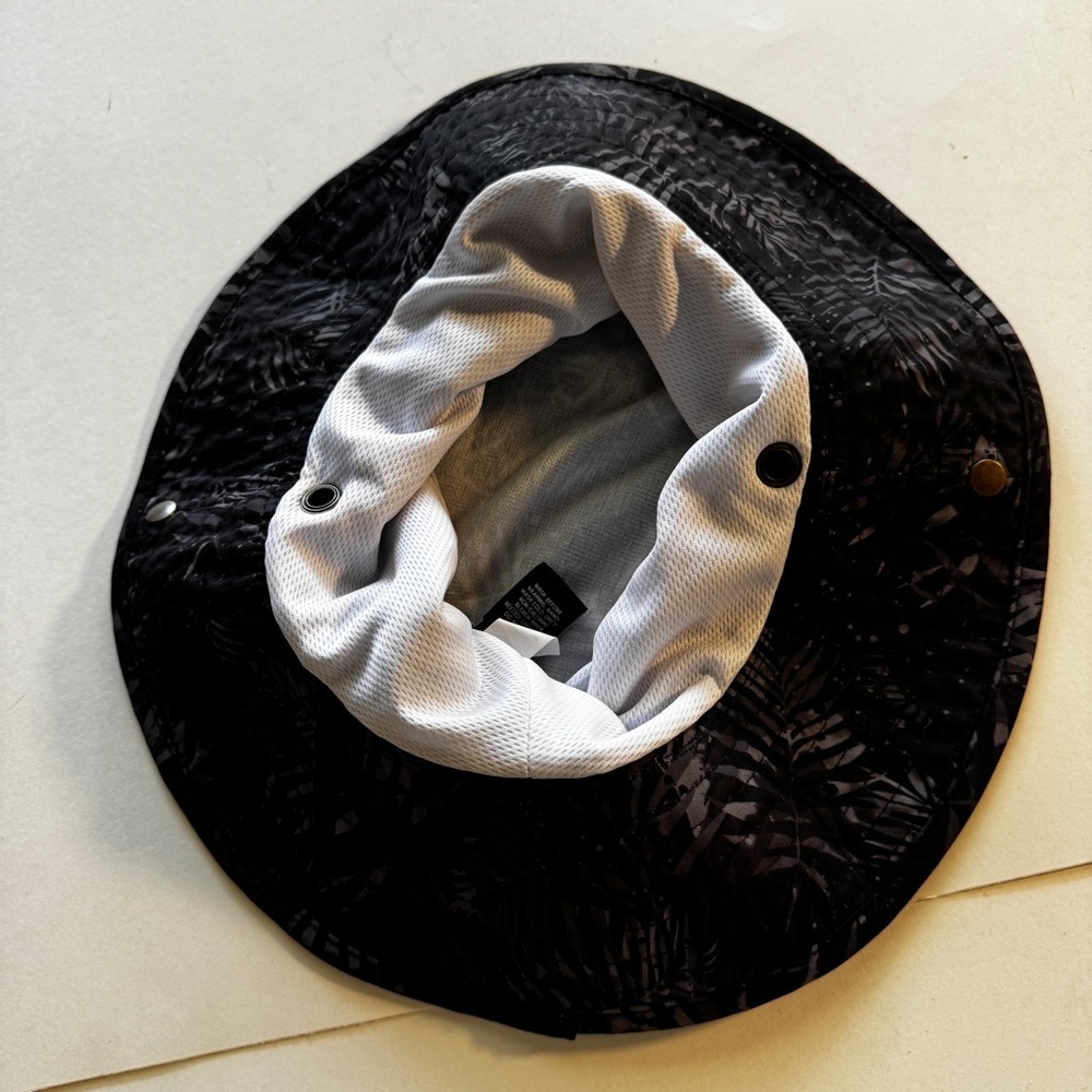 Urban Pipeline Black and Gray Aquila Dry UPF Hat - Picture 5 of 8